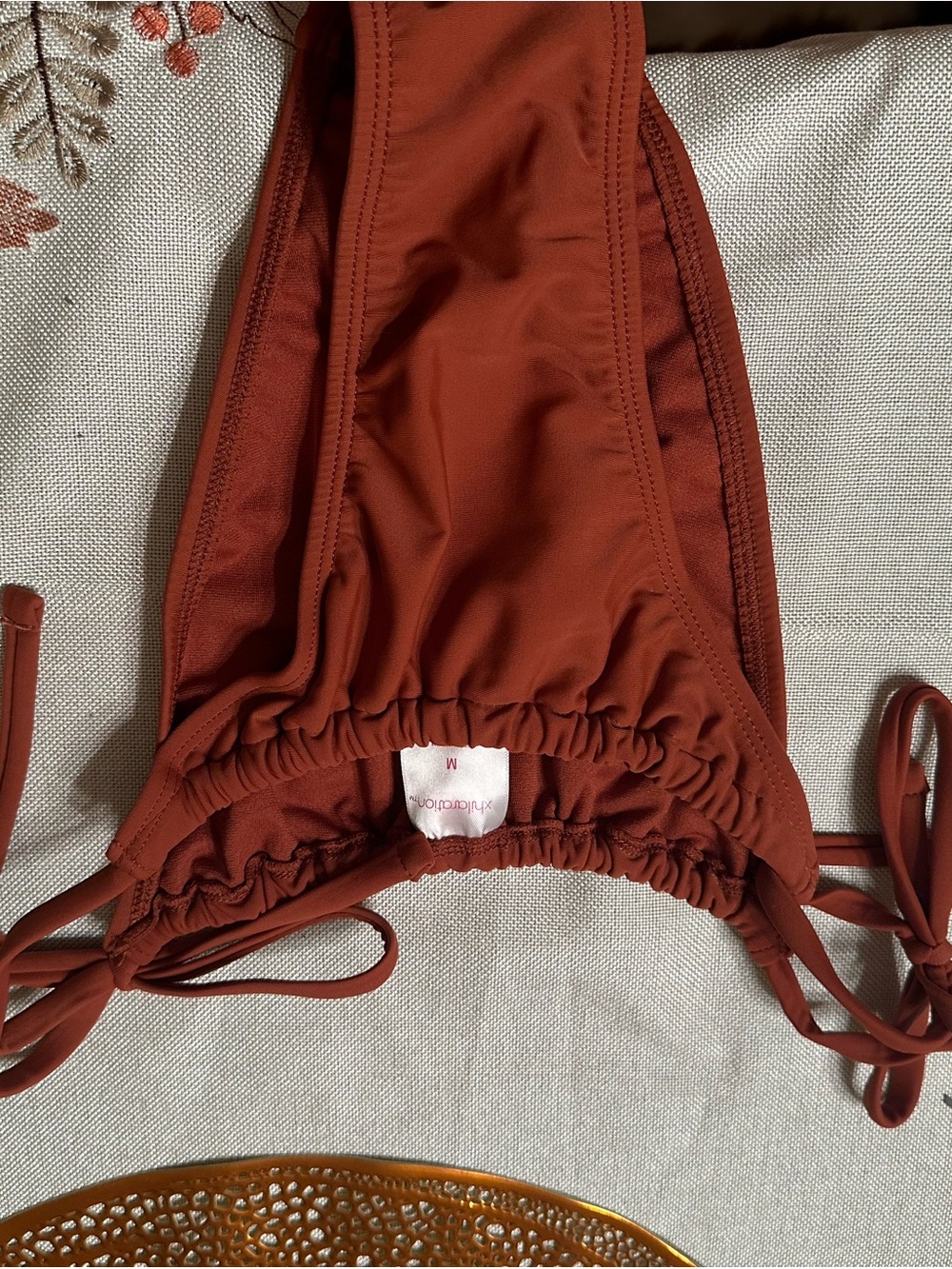 Xhilaration Women’s brown bikini bottoms size Medium